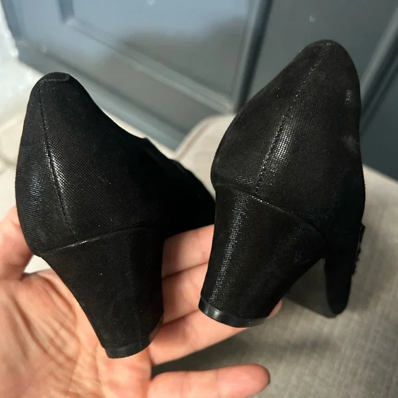 Hotter Olga Women's Black Shoes / Size 5.5 - Picture 4 of 9